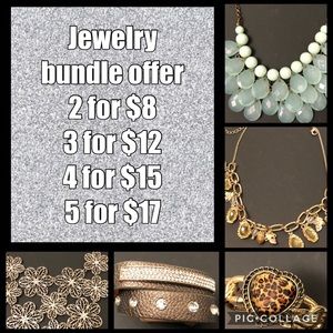 Jewelry bundle offer